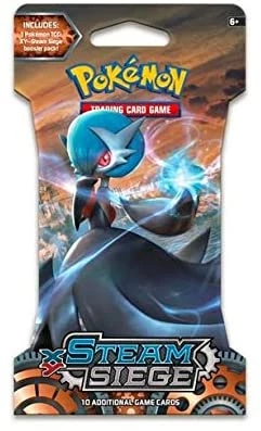 Pokemon TCG: XY Steam Siege Sleeved Booster Pack TCGs 5 Pokemon TCG: XY Steam Siege Sleeved Booster Pack TCGs