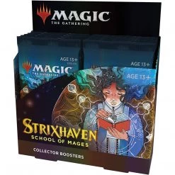 Wizards Of The Coast Magic The Gathering: Strixhaven - School Of Mages Collector Booster Box TCGs
