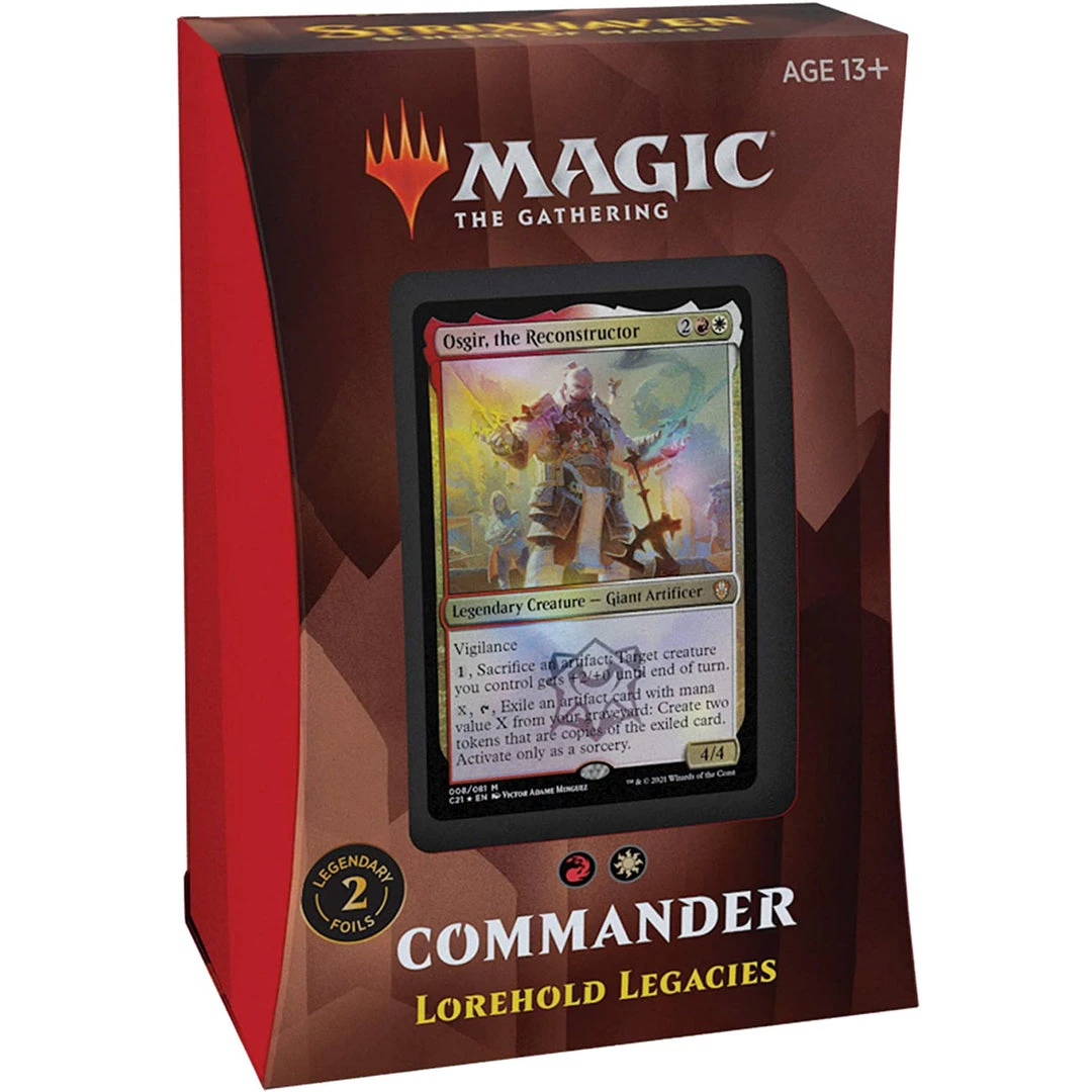 Wizards Of The Coast Magic The Gathering: Strixhaven Commander Deck - Lorehold Legacies TCGs 3 Wizards Of The Coast Magic The Gathering: Strixhaven Commander Deck - Lorehold Legacies TCGs