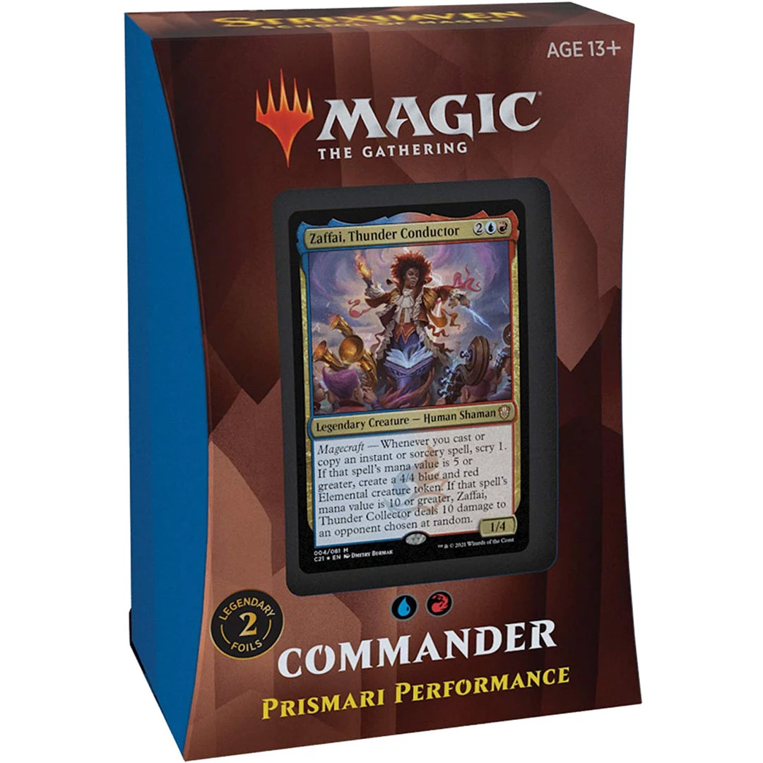 Wizards Of The Coast Magic The Gathering: Strixhaven Commander Deck - Prismari Performance TCGs 3 Wizards Of The Coast Magic The Gathering: Strixhaven Commander Deck - Prismari Performance TCGs