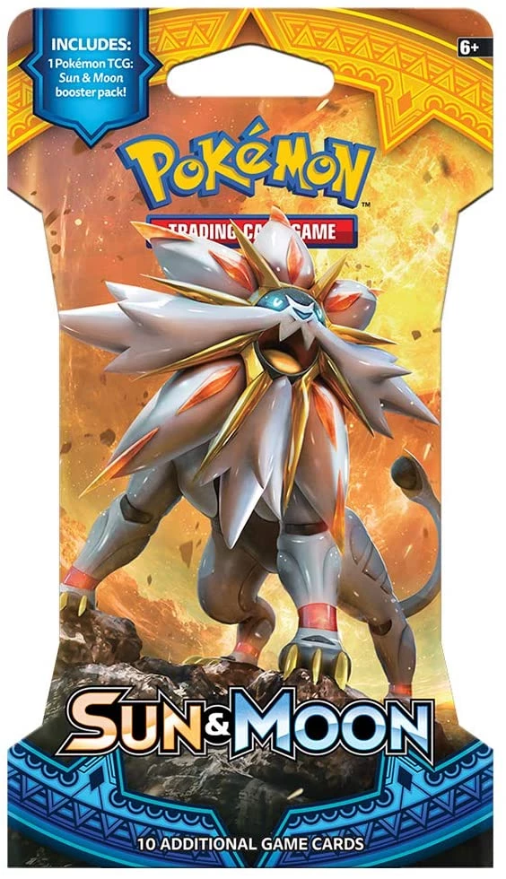 Pokemon TCG: Sun & Moon Sleeved Booster Pack 6 Pokemon TCG: Sun & Moon Sleeved Booster Pack