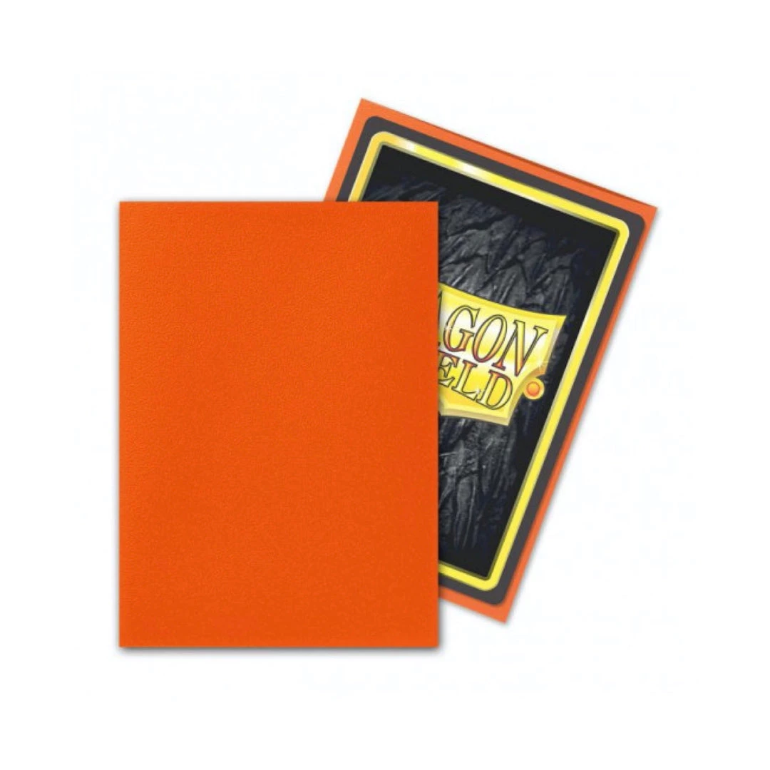 Arcane Tinman Supplies Dragon Shield Matte Sleeves - Tangerine (100-Pack) 4 Arcane Tinman Supplies Dragon Shield Matte Sleeves - Tangerine (100-Pack)