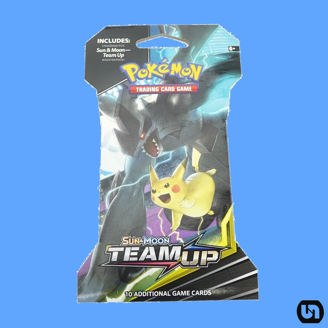Pokemon TCG: Sun & Moon Team Up Sleeved Booster Pack 3 Pokemon TCG: Sun & Moon Team Up Sleeved Booster Pack