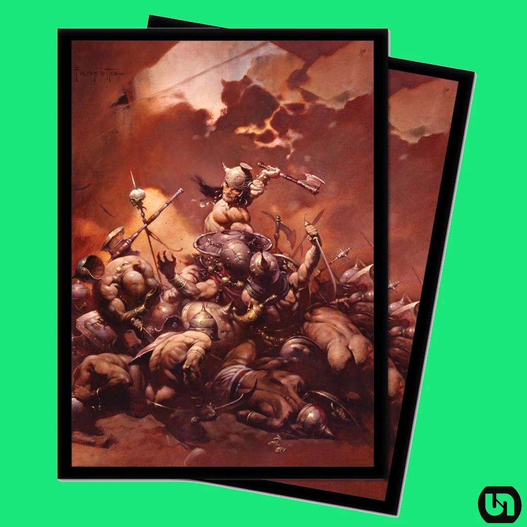 Ultra Pro: Deck Protector Sleeves - Frazetta, The Destroyer 100ct 3 Ultra Pro: Deck Protector Sleeves - Frazetta, The Destroyer 100ct