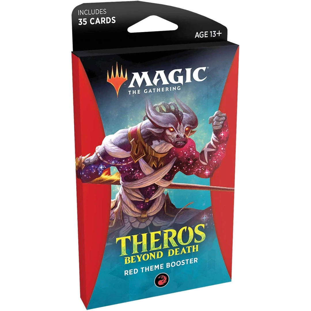 Wizards Of The Coast Magic The Gathering: Theros Beyond Death Theme Booster-Red 3 Wizards Of The Coast Magic The Gathering: Theros Beyond Death Theme Booster-Red