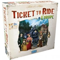 Days Of Wonder Ticket To Ride: Europe 15th Anniversary Board Games