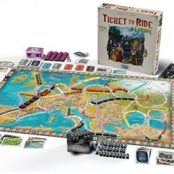 Days Of Wonder Ticket To Ride: Europe 15th Anniversary Board Games 7 Days Of Wonder Ticket To Ride: Europe 15th Anniversary Board Games