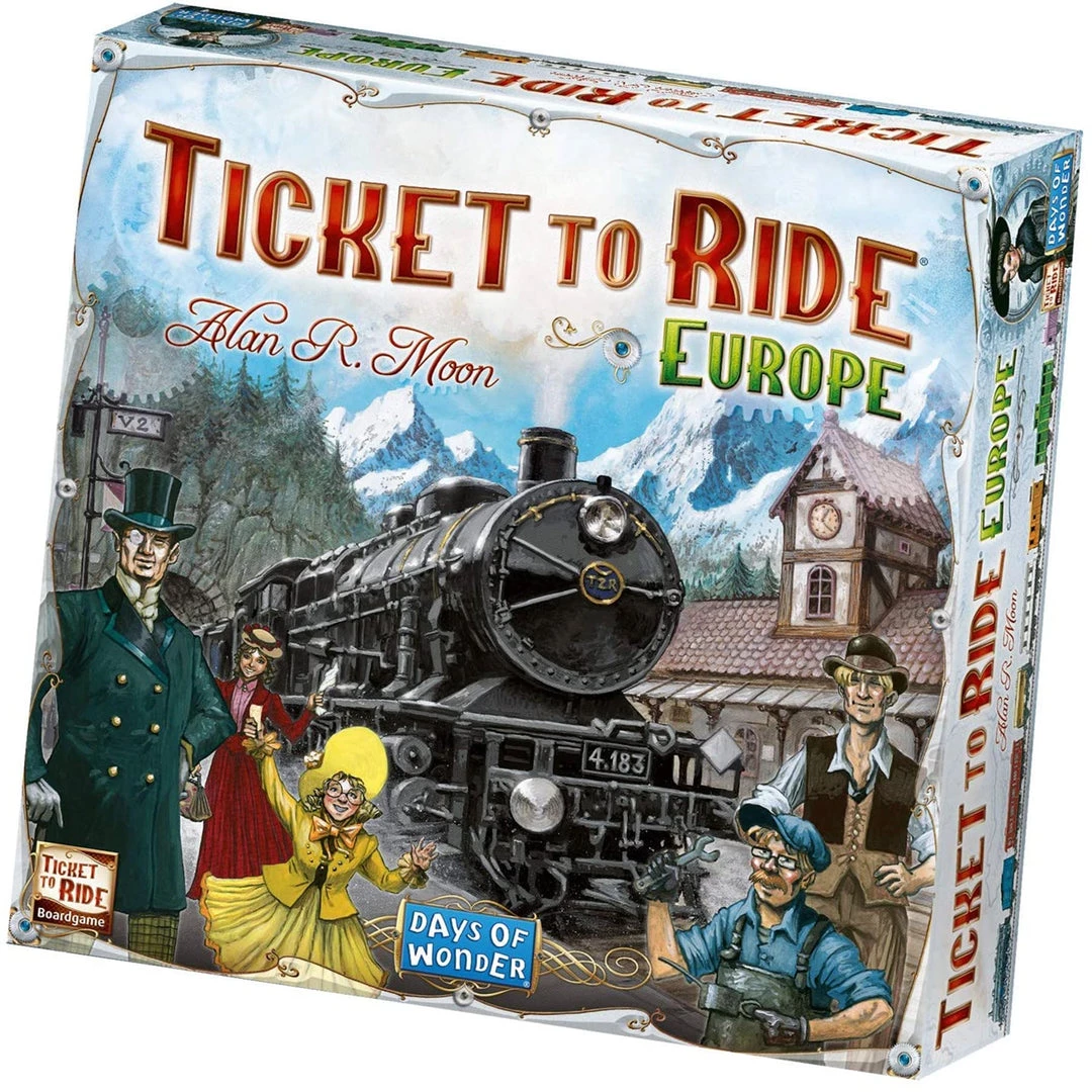Days Of Wonder Ticket To Ride: Europe 3 Days Of Wonder Ticket To Ride: Europe