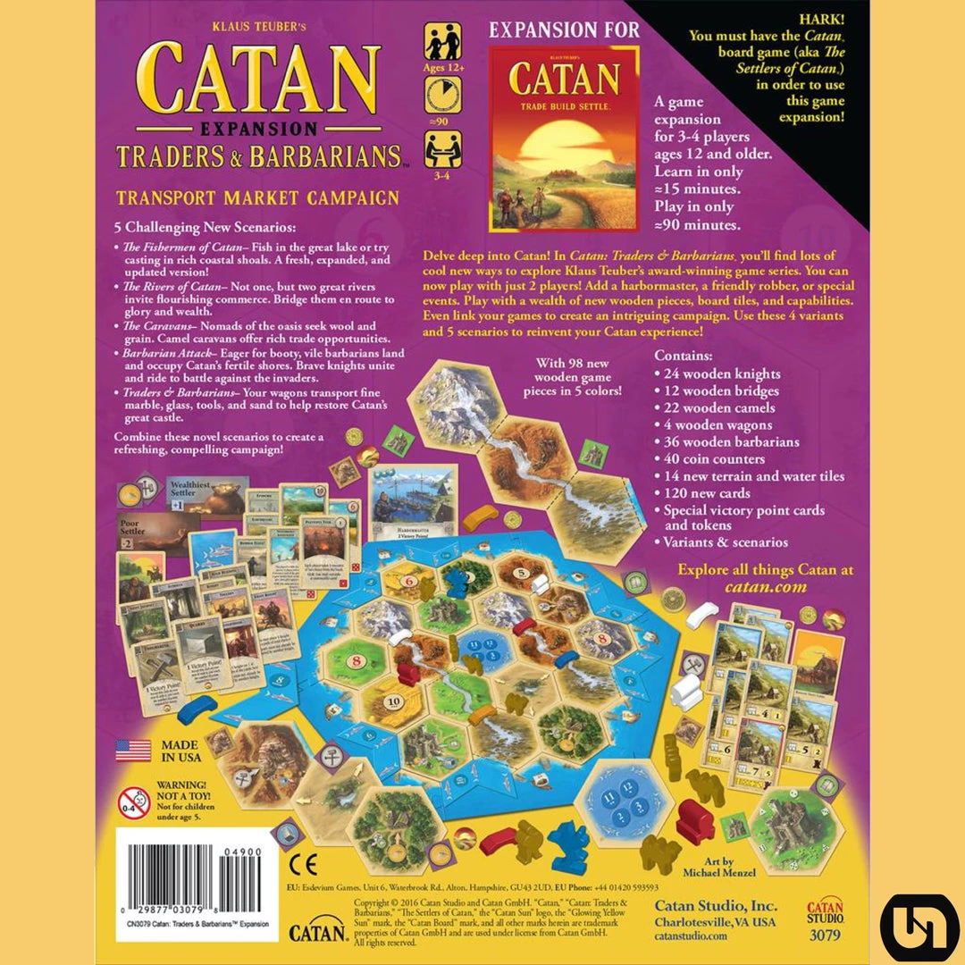Catan Studio Catan: Traders & Barbarians Expansion 4 Catan Studio Catan: Traders & Barbarians Expansion