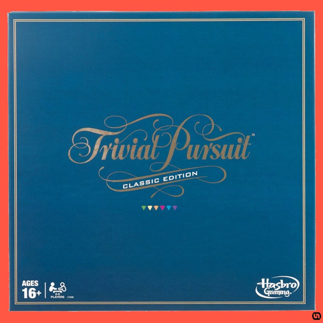 Hasbro Gaming Trivia Pursuit: Classic Edition Board Games 3 Hasbro Gaming Trivia Pursuit: Classic Edition Board Games