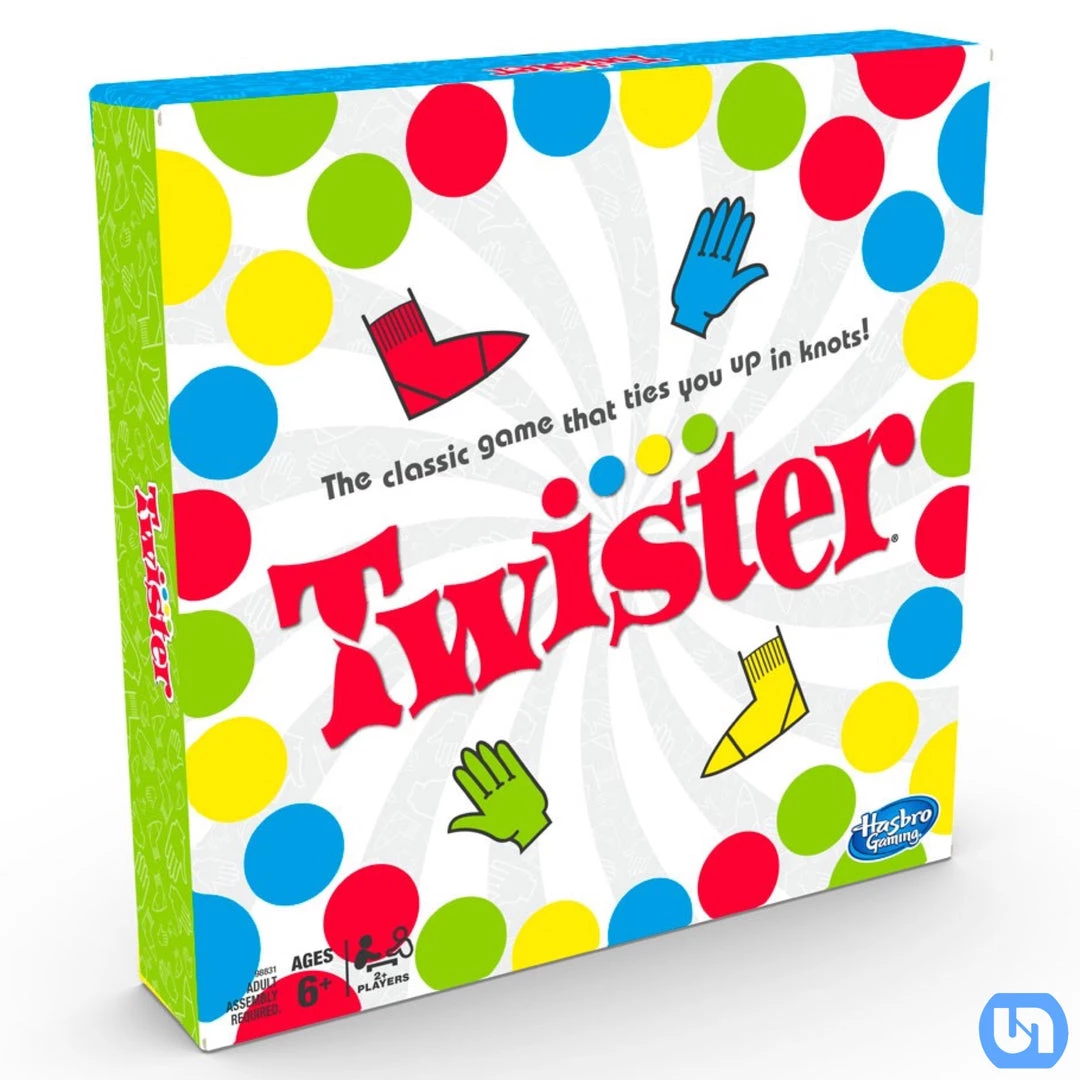 Hasbro Gaming Board Games Twister 3 Hasbro Gaming Board Games Twister