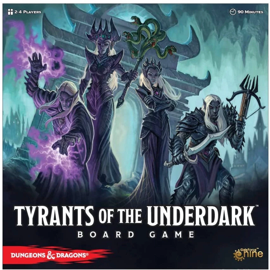 Gale Force 9 Dungeons & Dragons: Tyrants Of The Underdark Board Game (2021 Edition) 3 Gale Force 9 Dungeons & Dragons: Tyrants Of The Underdark Board Game (2021 Edition)