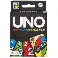 Mattel Games Uno: 50th Anniversary Edition Board Games