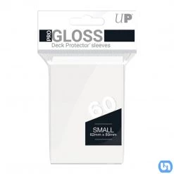 Ultra Pro: Small Size Deck Protectors (62mm X 89mm) 60ct - White Supplies