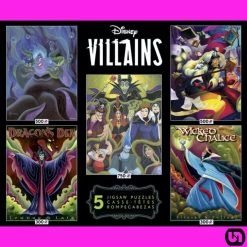 CEACO Company Disney: Villains - 5 In 1 Multipack Puzzles Toys & Figures