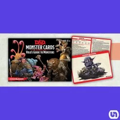 Gale Force 9 Dungeons & Dragons 5E: Monster Cards - Volo's Guide To Monsters RPGs