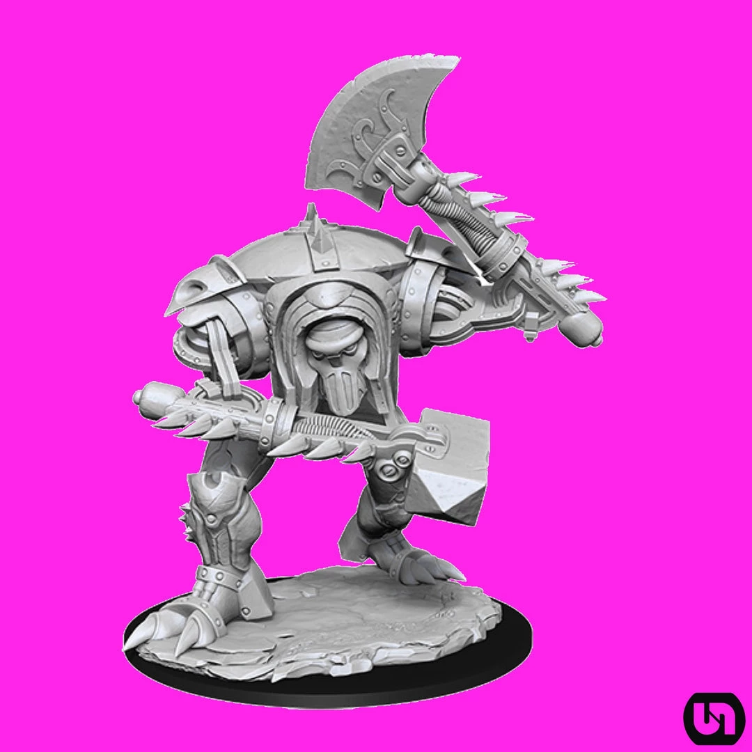 Wizkids Dungeons & Dragons: Nolzur's Marvelous Miniatures Wave 15 - Warforged Titan 3 Wizkids Dungeons & Dragons: Nolzur's Marvelous Miniatures Wave 15 - Warforged Titan