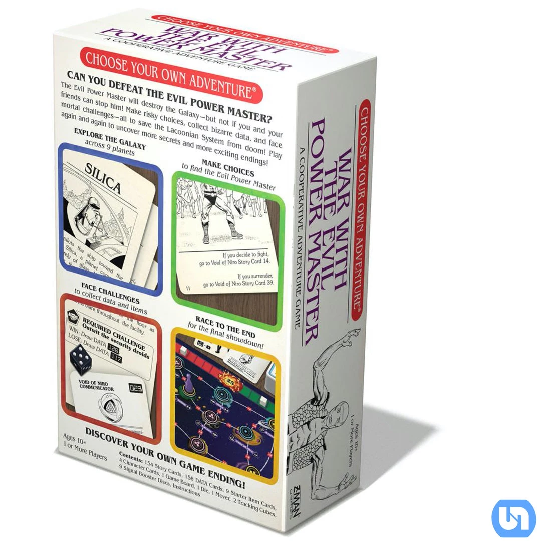 Zman Games Board Games Choose Your Own Adventure: War With The Evil Power Master 4 Zman Games Board Games Choose Your Own Adventure: War With The Evil Power Master