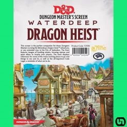 Gale Force 9 Dungeons & Dragons 5E: Screen - Waterdeep Dragon Heist