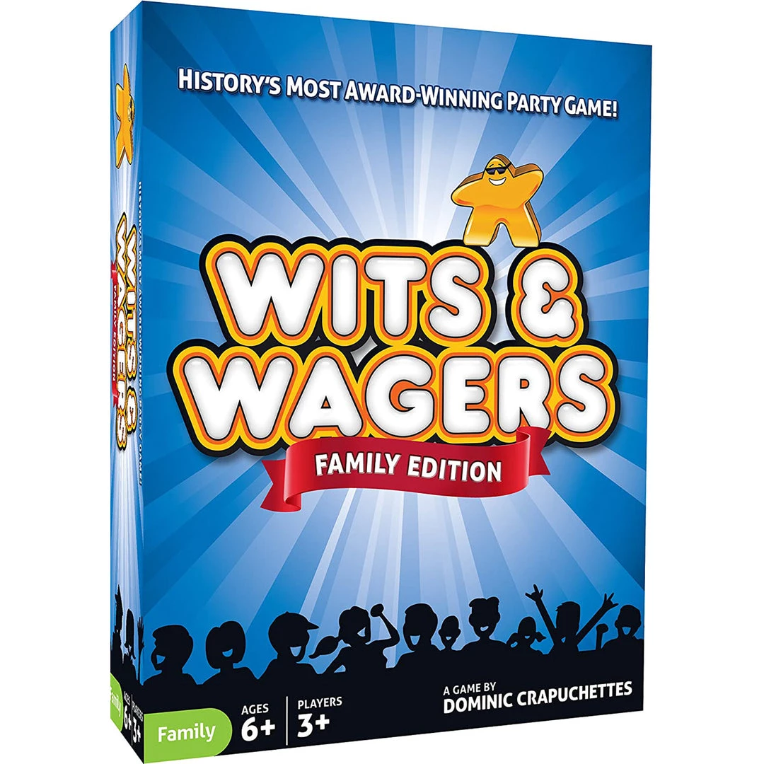 North Star Games Board Games Wits & Wagers: Family Edition 3 North Star Games Board Games Wits & Wagers: Family Edition