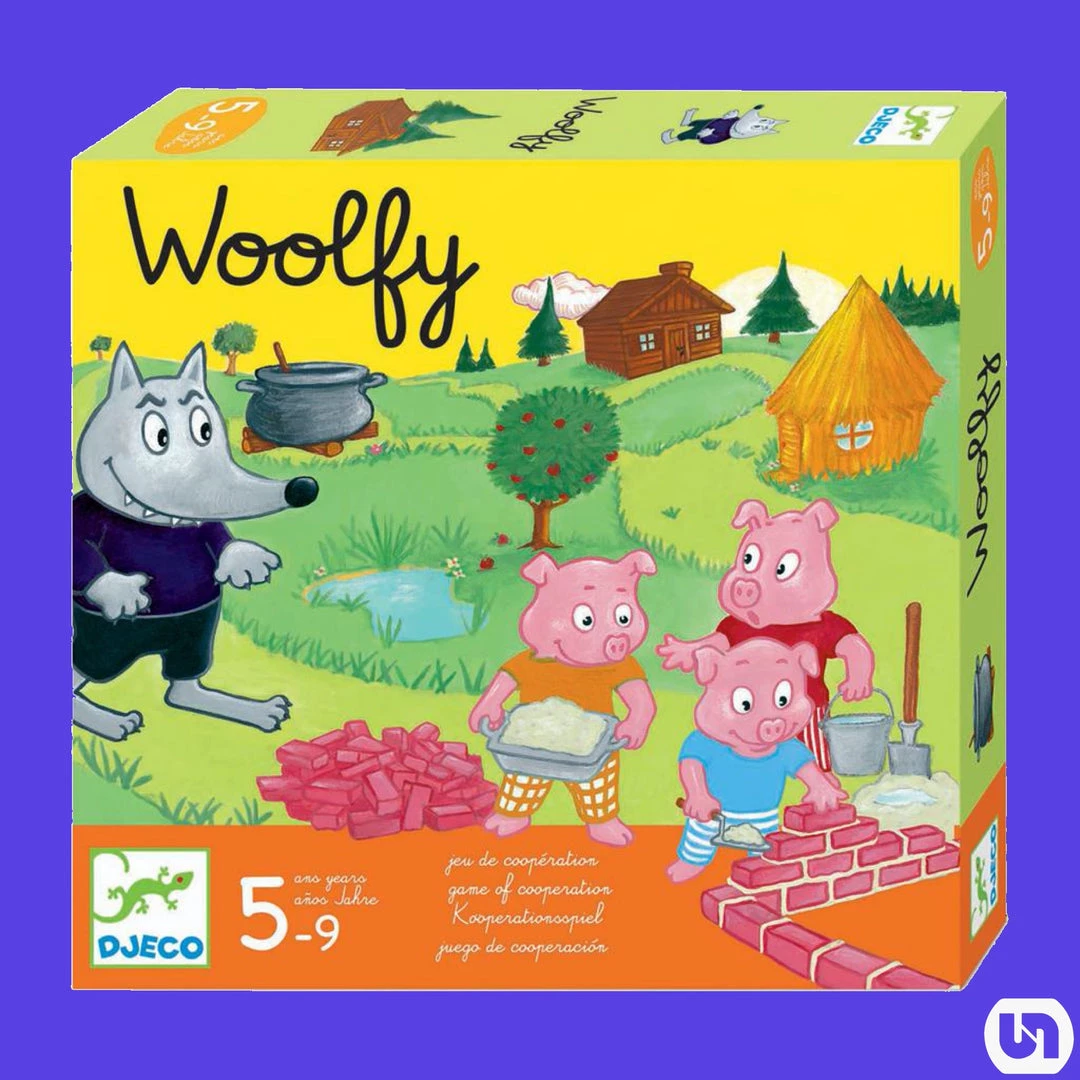 Djeco Board Games Woolfy 3 Djeco Board Games Woolfy