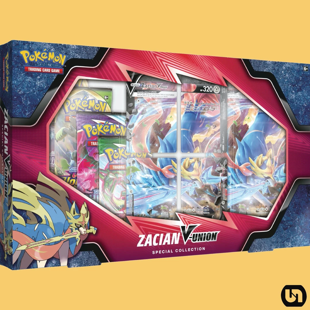 TCGs Pokemon TCG: V-Union Special Edition - Zacian 3 TCGs Pokemon TCG: V-Union Special Edition - Zacian
