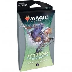 Wizards Of The Coast Magic The Gathering: Zendikar Rising Black Theme Booster TCGs